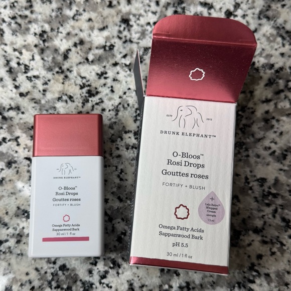 Drunk Elephant O-Bloos Rosi Drops NIB - Picture 1 of 7